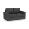Apollo 2 Fabric Seater Sofa in Steel Colour