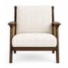 Editor One Seater Sofa Chair in Teak Finish