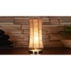Band Bamboo Table Lamp with Steel Base