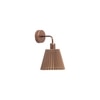 Huguenot Single Light Wall Fitting In Antique Copper Finish