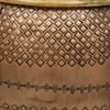 Regalia Decorative Handcrafted Metal Side Table in Copper Finish