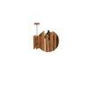 Palisade Brown Solid Wood Single Hanging Light