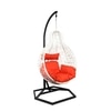 Jungfrau Wicker Swing In White Color