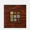 Rangrez Sheesham Wood 4 Seater Dining Table in Honey Oak Finish