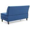 Seltos Fabric Sofa - Navy Blue