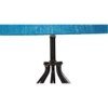 Lyric Turquoise Jute Table lamp with Iron Base