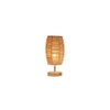 Cecilia Wood Table lamp with Bamboo Shade