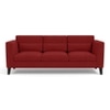 Lewis 3 Seater Fabric Sofa in Salsa Red Colour