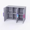 Unicorn'S Playground Cabinet Storage In Light Grey Colour
