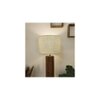 Cedar Beige Jute Floor Lamp with Beige Jute Base