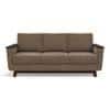 Corby Premium 3 Seater Fabric Sofa in Mist Brown Colour