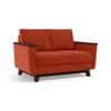 Corby Premium 2 Seater Fabric Sofa in Lava Colour