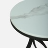 Metalmark Metal Side Table in Black Colour