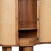 Andaman Jolly Buoy Solid Wood Bar Unit in Brown Colour