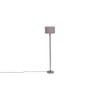 Darlene Grey Cotton Shade Floor Lamp