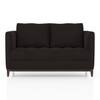Florence Premium 2 Seater Fabric Sofa in Deep Brown Velvet Colour