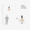 Pollux Handcrafted  Hanging Lamp