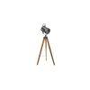Alveena Nickle Aluminum Shade Floor Lamp