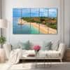 The Castle Decor Beachside Wall Art Set of 5 27x48 Inch