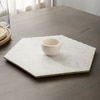 Marble Chip and Dip Tray with Small Dip Bowl