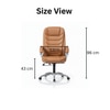 Smart Executive Chair In Peach Colour