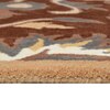 Presto Brown Traditional Hand Tufted Wool Carpet 6X9 Feet