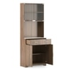 Hubert 4 Door Tall Display Cabinet
