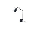 Designer Black and Gold Study Lamp With Metal Base