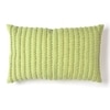 Embellished Lime Lumbar Cushion Cover