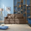 Camden 3 Seater Pull Out Sofa cum Bed In Mocha Brown Colour