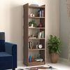 Megan Engineered Wood Bookshelf in Classic Walnut Finish