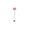 Donahue Pink Cotton Shade Floor Lamp