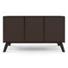 Taarkashi Solid Wood Sideboard in American Walnut Finish
