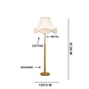 Devansh Wood & Metal Floor Lamp