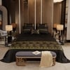 Stoa Paris Super King Bedsheet  Bedsheet, Midnight Gala Black