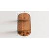 WOODENMOOD Rectangular Wall Rack