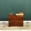 D'Dass Multi Color Mdf and Sheesham Wooden Temple With Cabinet For Pooja
