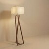 Catapult Beige Jute Floor Lamp with Beige Jute Base