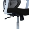 Wiwngas Mid Back Ergonomic Chair in Black Colour