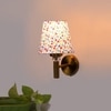 Devansh Metal Electric Wall Light in Gold Colour with Multi Shade Count of 1 Light