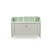 Dastoori Stainless Steel Outdoor Bar Serving Unit in Green Colour