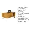 Hexa Engineered Wood Center Table With Storage And Open Rack In Giant Wood
