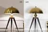 Solo Metal Tripod Table Lamp