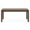 Atlas Crest Solid Wood 6 Seater Dining Table with 6 Rickman Lounge Chair