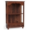Aaradhya Solid Wood Prayer Unit in Teak Finish