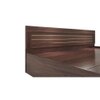 Kuruma Queen Size Bed In Walnut Finish