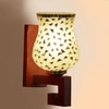Devansh Solid Wood Electric Wall Light in Multi Colour with Multi Shade Count of 1 Light