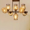 Devansh Gold Wall Mounted Lamp With Off-White Cotton Shade