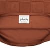 Square Check Cashew Rust Decorative Cushion Cover 16 x 16 Inches