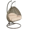 Rosemary Metal Swing in Gold Color - with Stand